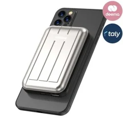 Foneng Q28 Powerbank Fast Charging Qualcomm 3.0 + PD + Wireless Charging 5000 mAh - Gray